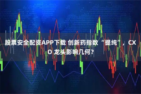 股票安全配资APP下载 创新药指数 “提纯”，CXO 龙头影响几何？