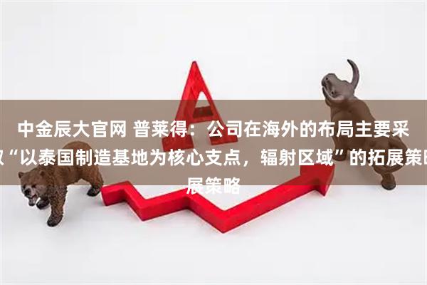 中金辰大官网 普莱得:公司在海外的布局主要采取“以泰国制造基地为核心支点,辐射区域”的拓展策略