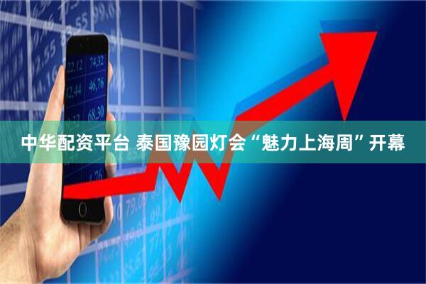 中华配资平台 泰国豫园灯会“魅力上海周”开幕